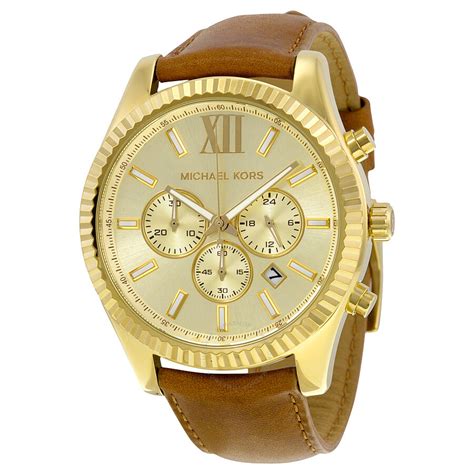 michael kors watch men gold green face men|gold mk watch for men.